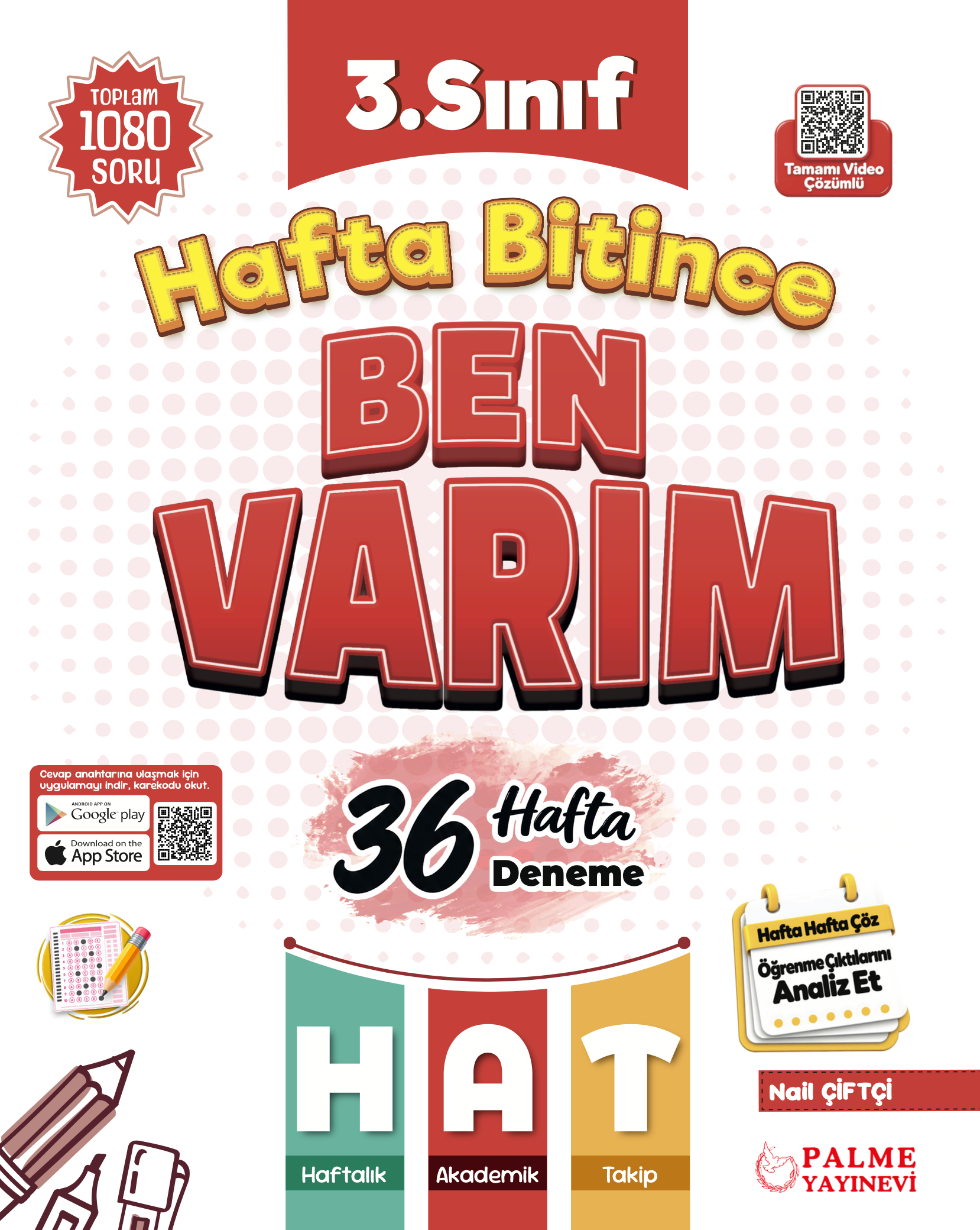 3. Sınıf Hafta Bitince Ben Varım Haftalık Denemeler kapak görseli